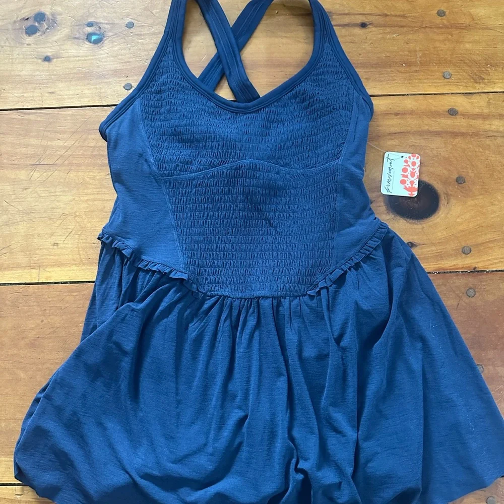 FP Movement by Free People Navy Mini Dress - Picture 2 of 4